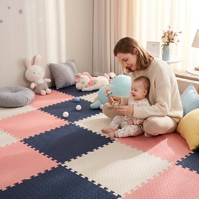 Tapis mousse puzzle | Sécurisé Confortable - Brico-Bébé.com
