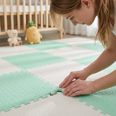Tapis mousse puzzle | Sécurité Confort - Brico-Bébé.com