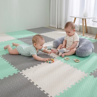 Tapis mousse puzzle | Sécurité Confort - Brico-Bébé.com