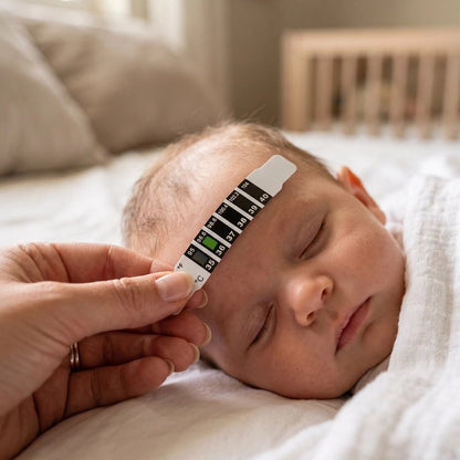 Thermomètre frontal | Cristaux liquides réactifs - Brico-Bébé.com