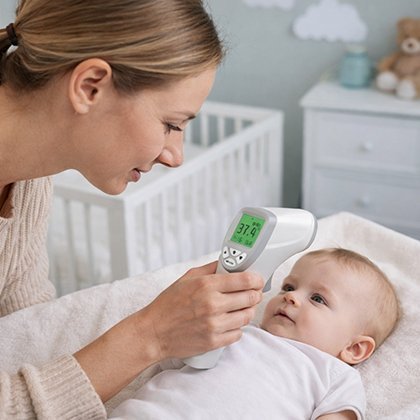 thermomètre frontal | Infrarouge Sans Contact - Brico - Bébé.com