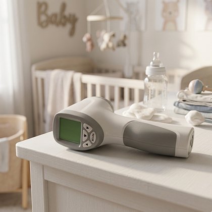 thermomètre frontal | Infrarouge Sans Contact - Brico - Bébé.com