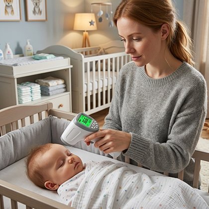 thermomètre frontal | Infrarouge Sans Contact - Brico - Bébé.com