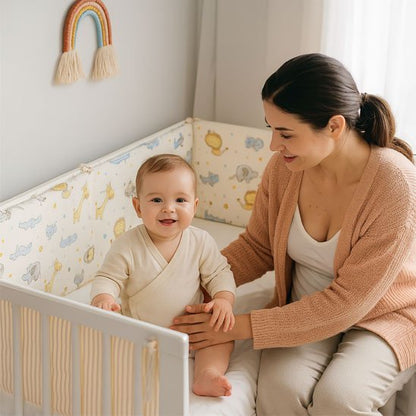 Tour de lit bébé | Douillet Sécurisant - Brico - Bébé.com