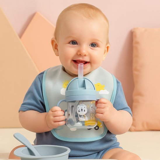 Verre bebe anti - fuite 360° | Ergonomique - Brico - Bébé.com
