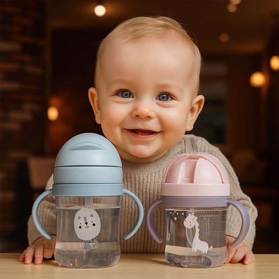 Verre bebe anti - fuite 360° | Ergonomique - Brico - Bébé.com