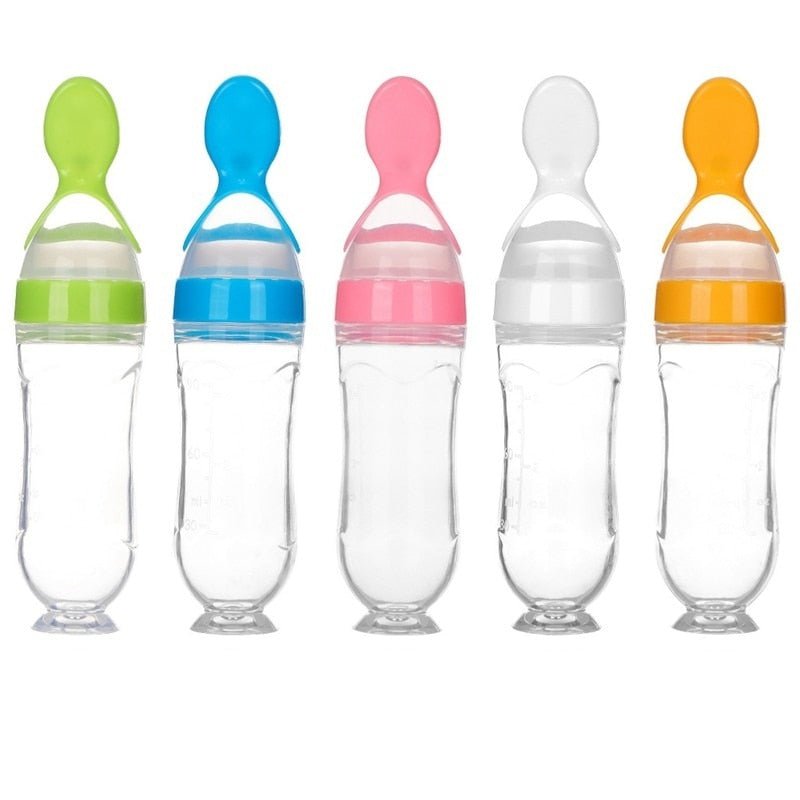 Biberon avec cuillère pour nouveau-né | EasyBottle™ - Brico-Bébé.com