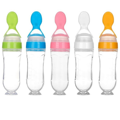 Biberon avec cuillère pour nouveau-né | EasyBottle™ - Brico-Bébé.com