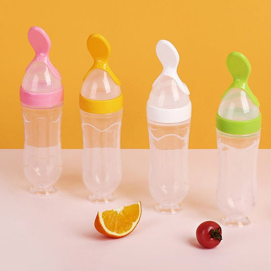 Biberon avec cuillère pour nouveau-né | EasyBottle™ - Brico-Bébé.com